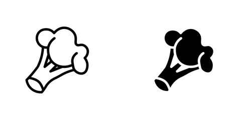 Broccoli icon sign symbol design.