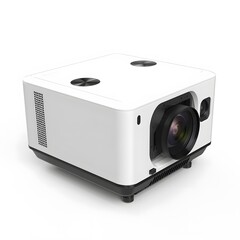White Cube Projector with Studio Shot.