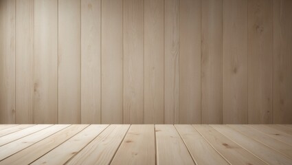 Naklejka premium Organic hardwood surface with authentic grain perfect for presentation and mood setting