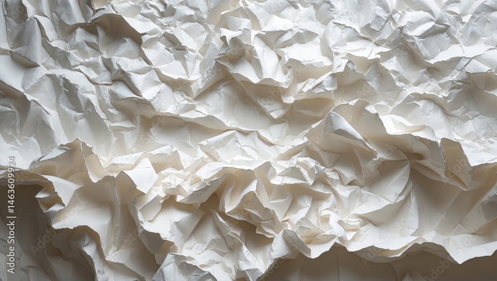 Poster Background with a crumpled paper texture and abstract design