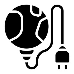 ecology and environment glyph icon