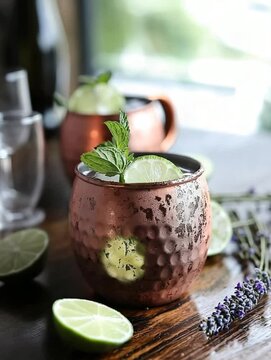 parisian mule cocktail video