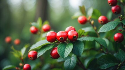 Obraz premium Plant and Plant Life: Rosehip in Nature Photography