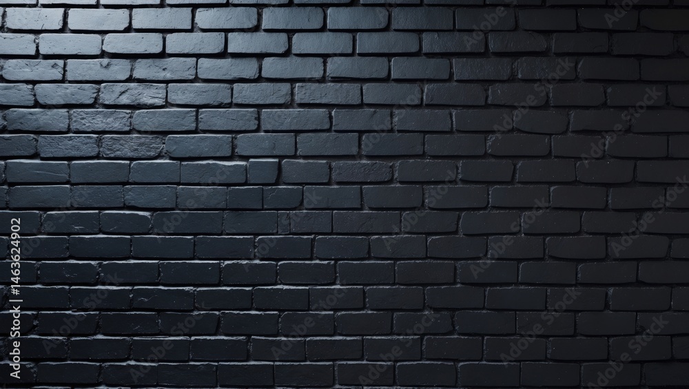 Aufkleber vintage black brick surface as backdrop with empty space for text