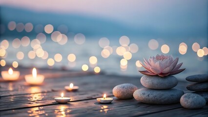 Soft, dreamy bokeh lights in the background, creating a warm and enchanting atmosphere, perfect for romantic visuals, blurred light effects, and atmospheric photography