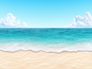 Coastal Summer Scene