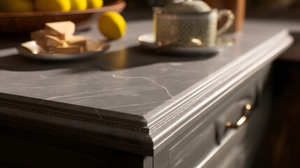 Marble Countertop with Fine Detailing