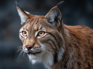 Fototapeta premium Close-up lynx portrait (1)