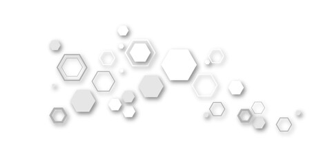grey and whti hexagon white background wall pattern