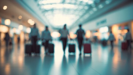 busy Dubai mall scene with blurred shop and crowd
