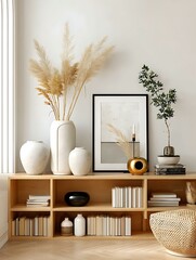 Modern Boho Living Room Display