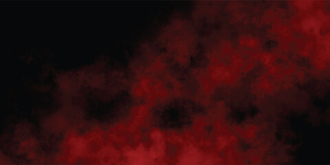 Red and Black Horror Smoke for Digital Art or Poster Design

