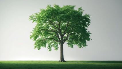 isolated tree with white background
