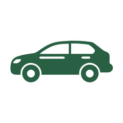 Fototapeta premium Sedan Car Icon Representing Standard Passenger Vehicle