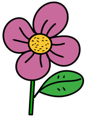 illustration of a flower