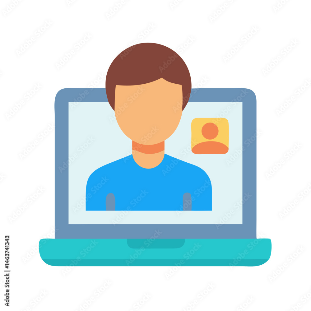 Poster user avatar icon representing online identity and digital presence