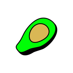 Avocado illustration