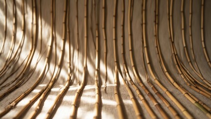 Background of nature with woven textures