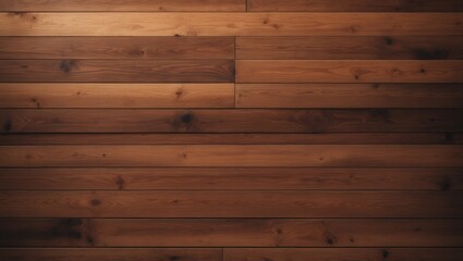 Naklejka premium Overhead shot of aged wooden planks and tiles creating a vintage restaurant backdrop