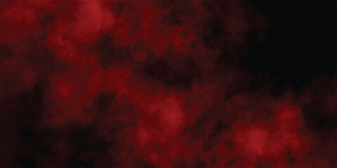 Red Foggy Overlay with Smoky Black Depth for Scary Graphics

