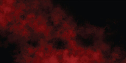 Grunge Red Background with Thick Black Fog for Sinister Projects

