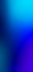 Abstract blue background. Minimalist gradient. Smooth banner or wallpaper