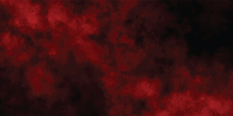 Abstract Horror-Inspired Background with Red Mist and Black Fog

