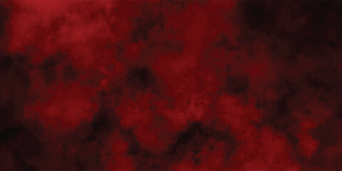 Abstract Horror-Inspired Background with Red Mist and Black Fog

