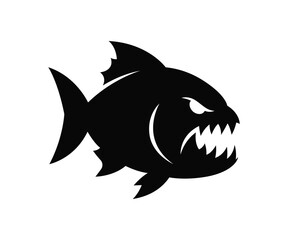 Obraz premium Monster fish vector