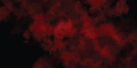 Dense Crimson Fog Texture with Intense Black Swirls

