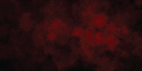 Disturbing Red and Black Smoky Cloud Texture with Grunge Effect

