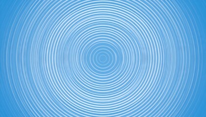 Fototapeta premium Creating calming ripple effects in blue tones digital art abstract background serene atmosphere eye-level view concept of tranquility