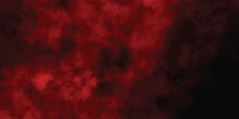 Frightening Red Fog Texture with High-Contrast Shadow Clouds

