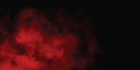 Horror Aesthetic Background with Red Mist and Smoky Depth

