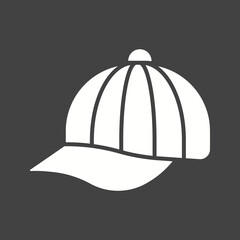 Cap icon vector image. Suitable for mobile apps, web apps and print media.