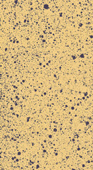 Beige and Indigo Speckled Texture with Spotted Decorative Pattern