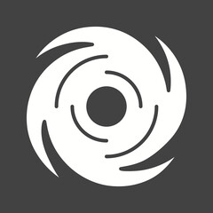 Cyclone icon vector image. Suitable for mobile apps, web apps and print media.