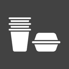 Disposable icon vector image. Suitable for mobile apps, web apps and print media.