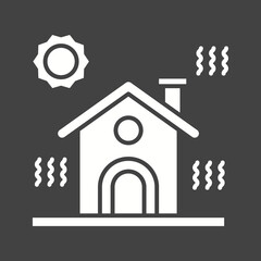 Heat Wave icon vector image. Suitable for mobile apps, web apps and print media.