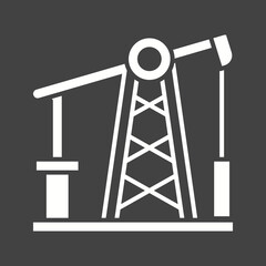 Oil Pumps icon vector image. Suitable for mobile apps, web apps and print media.