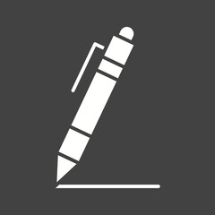 Pen icon vector image. Suitable for mobile apps, web apps and print media.