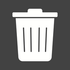 Recycling Bin icon vector image. Suitable for mobile apps, web apps and print media.