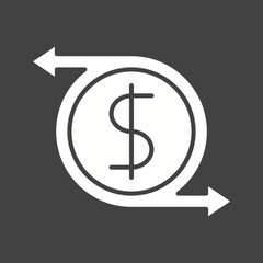 Refinancing icon vector image. Suitable for mobile apps, web apps and print media.