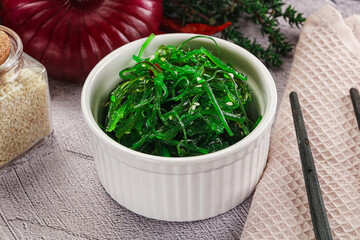 Asian vegan cuisine Chukka salad