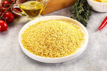 Italian cuisine - dry stelline pasta