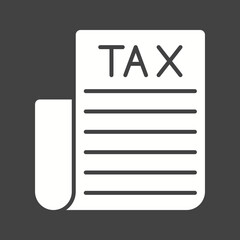Taxes icon vector image. Suitable for mobile apps, web apps and print media.