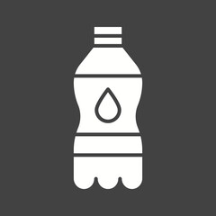 Water Bottle icon vector image. Suitable for mobile apps, web apps and print media.