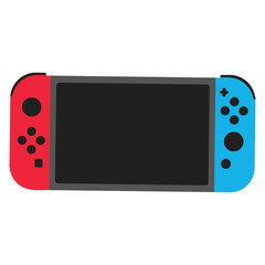 Fototapeta premium Gamer Handheld illustration, Gamer Digital File, Gaming Equipment vector, Gamer Life design sublimation 