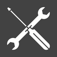 Work Tools icon vector image. Suitable for mobile apps, web apps and print media.