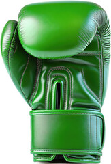 Green Boxing Glove Ready to Fight